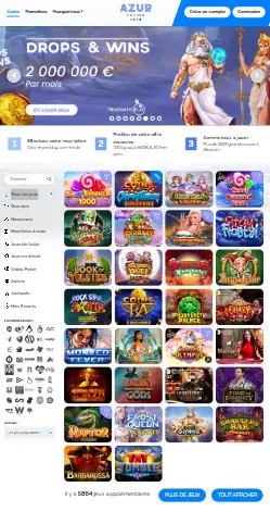 l'application et interface BETSTARS CASINO