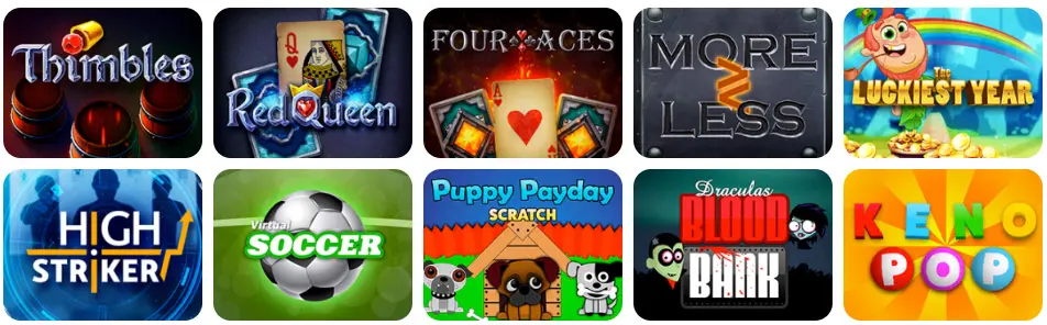 Jeux en ligne BETSTARS CASINO