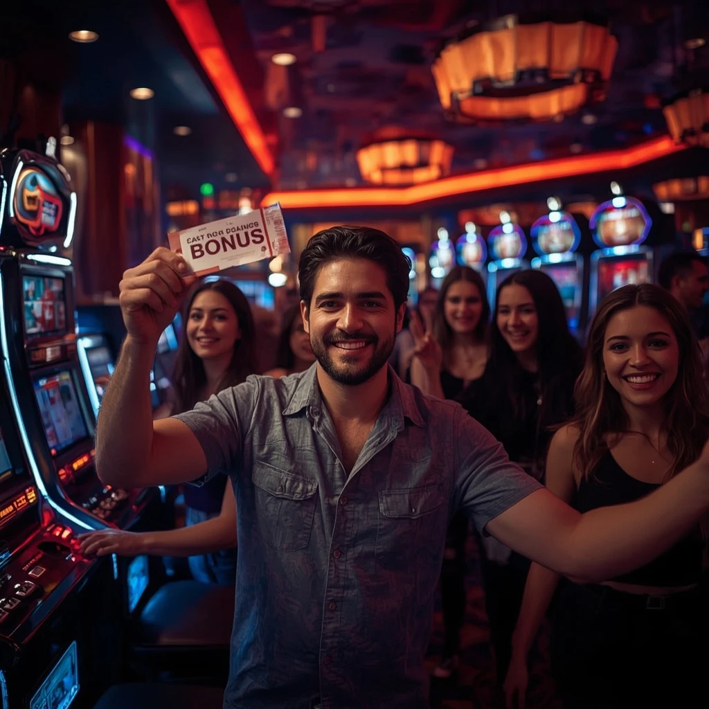 une personne tenant un bonus BETSTARS CASINO